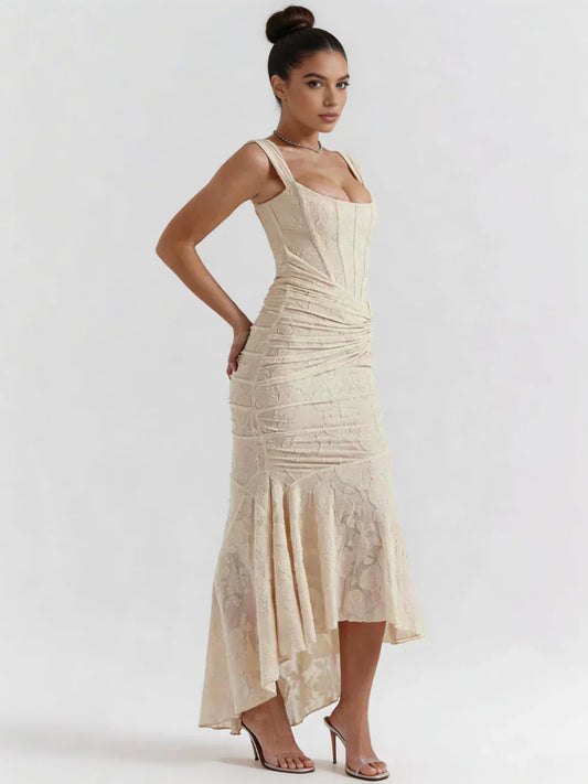 Vestido maxi mujer ajustado sin mangas - Mavetta