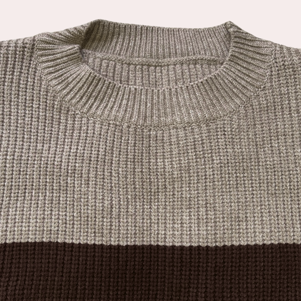 Jersey Mujer de Punto Suave Diseño Moderno Ajuste Regular