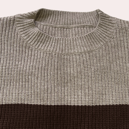 Jersey Mujer de Punto Suave Diseño Moderno Ajuste Regular