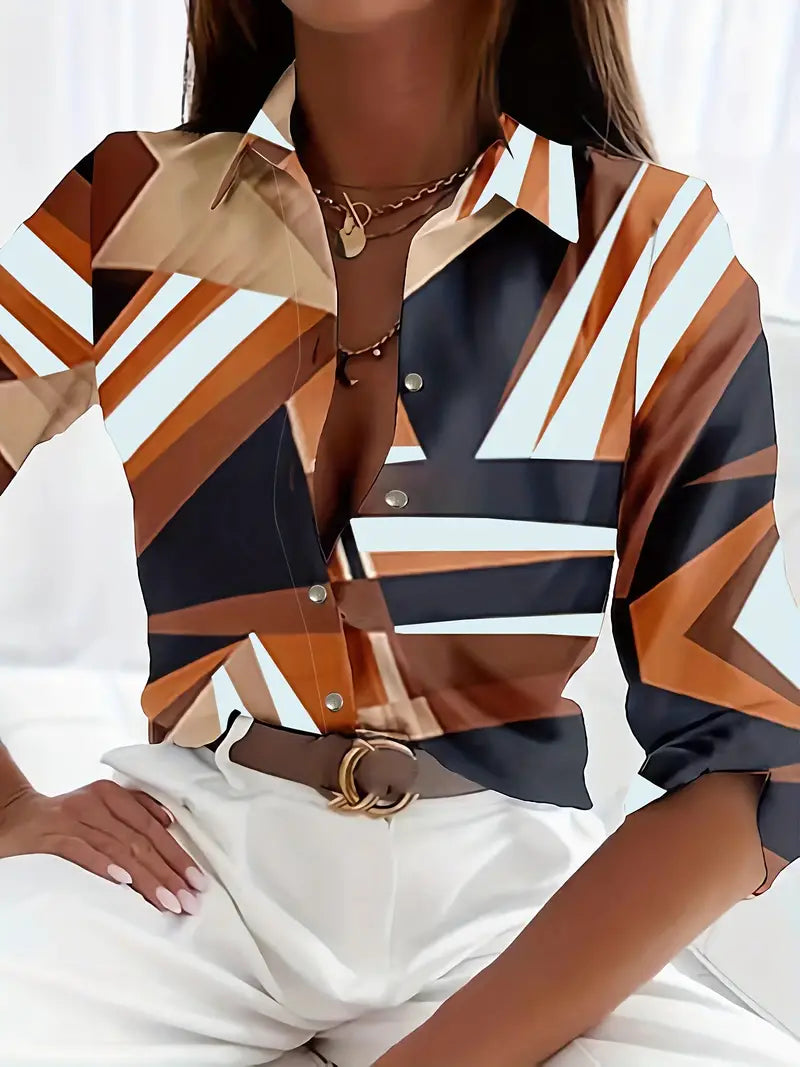 Blusa mujer de tela ligera y diseño elegante