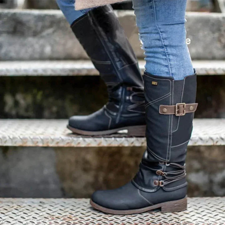 Botas Mujer Invierno Altas Tacón Medio