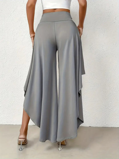 Vestido Mujer Elegante con Dobladillo Asimétrico