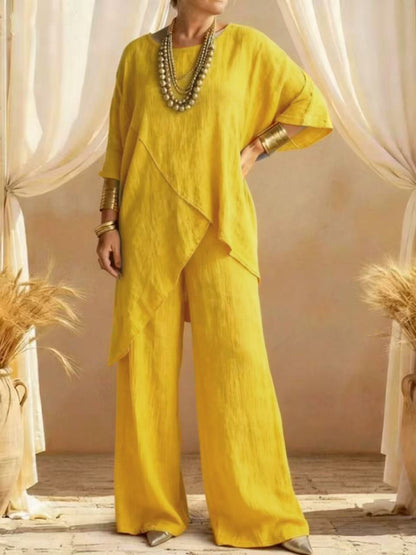Conjunto Asimétrico Mujer de Dos Piezas