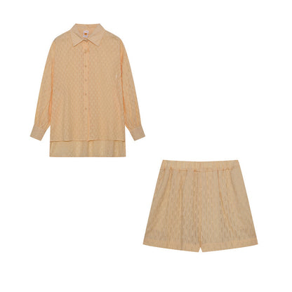 Conjunto Veraniego Mujer Blusa Fluida y Short Ligero
