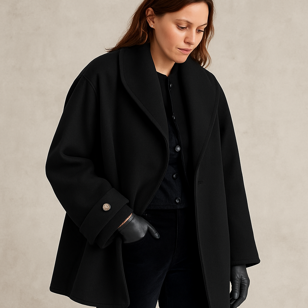 Abrigo Mujer Oversize Gabardina Invierno Diseño