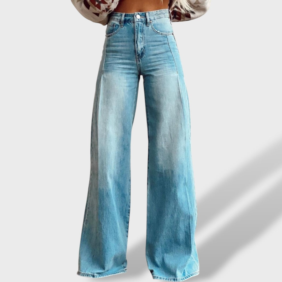 Pantalones Anchos Mujer Corte Amplio - Mavetta