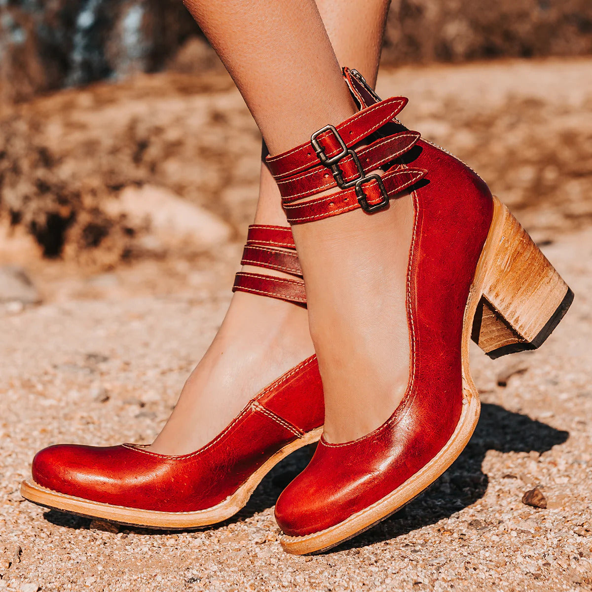 Botines Mujer con Tacón Cubano Ajuste Confort