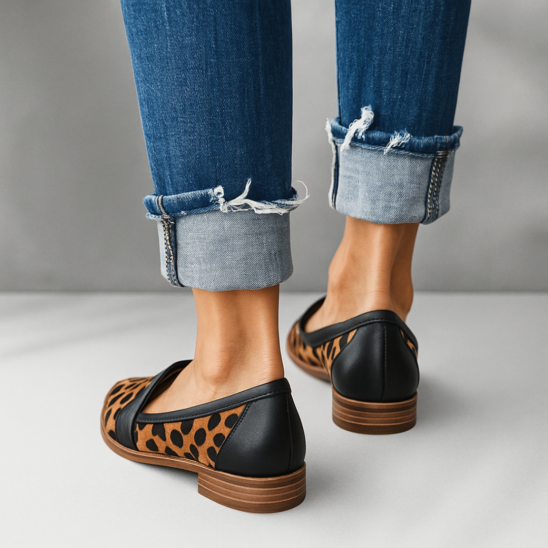 Mocasines Mujer Diseño Delgado Puntera Fina