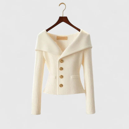 Blazer Mujer de Punto Comodo Versatil Corte Clasico