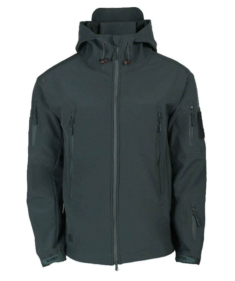 Chaqueta Hombre Impermeable Supervivencia Exterior Resistente