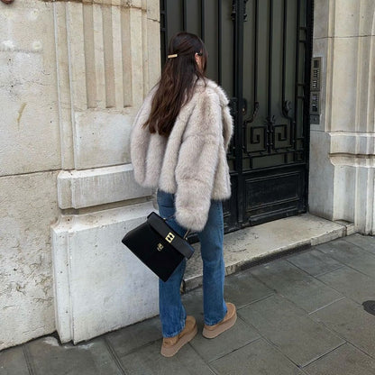 Abrigo Mujer de Lana Corte Elegante