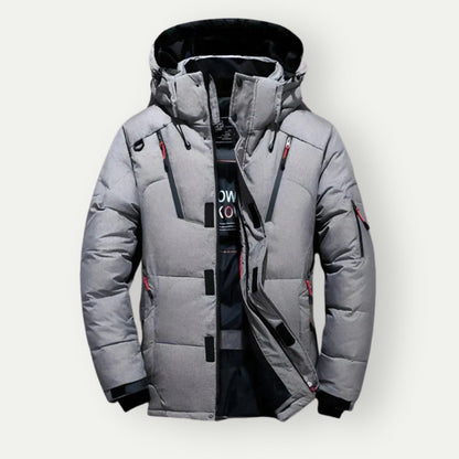 Chaqueta Invierno Hombre Aislante con Capucha
