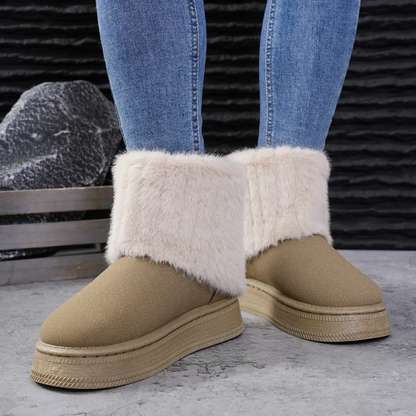 Botas Mujer Invierno Forradas Calidas Ajuste Confortable