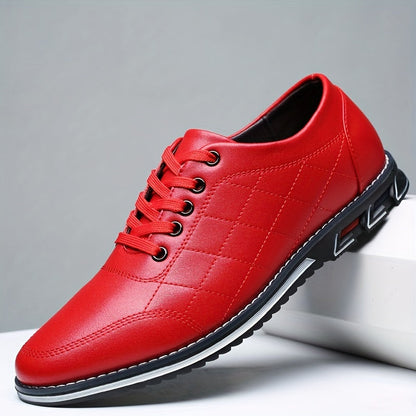 Zapatos Vestir Hombre Piel Sintetica Cordones Suela Goma