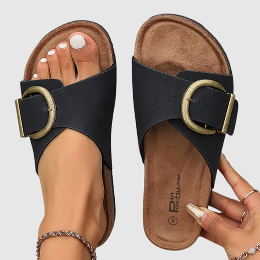 Sandalias Mujer de Corcho con Tiras Ajustables - Mavetta