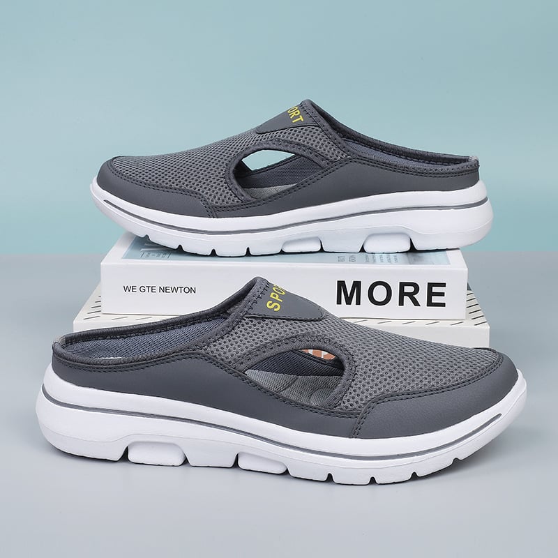 Zapatillas ortopédicas unisex material transpirable slip-on cómodas