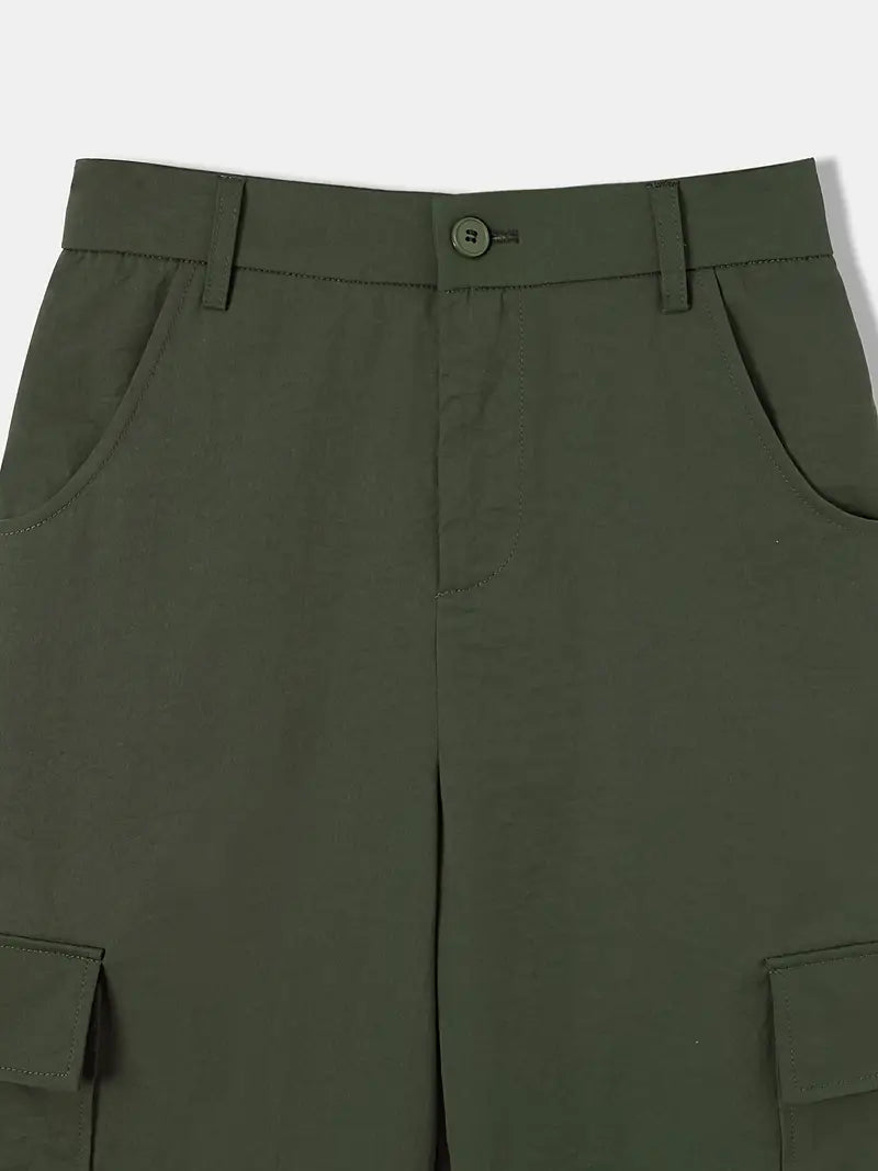 Pantalones Cargo Mujer Algodón Ajuste Estiloso