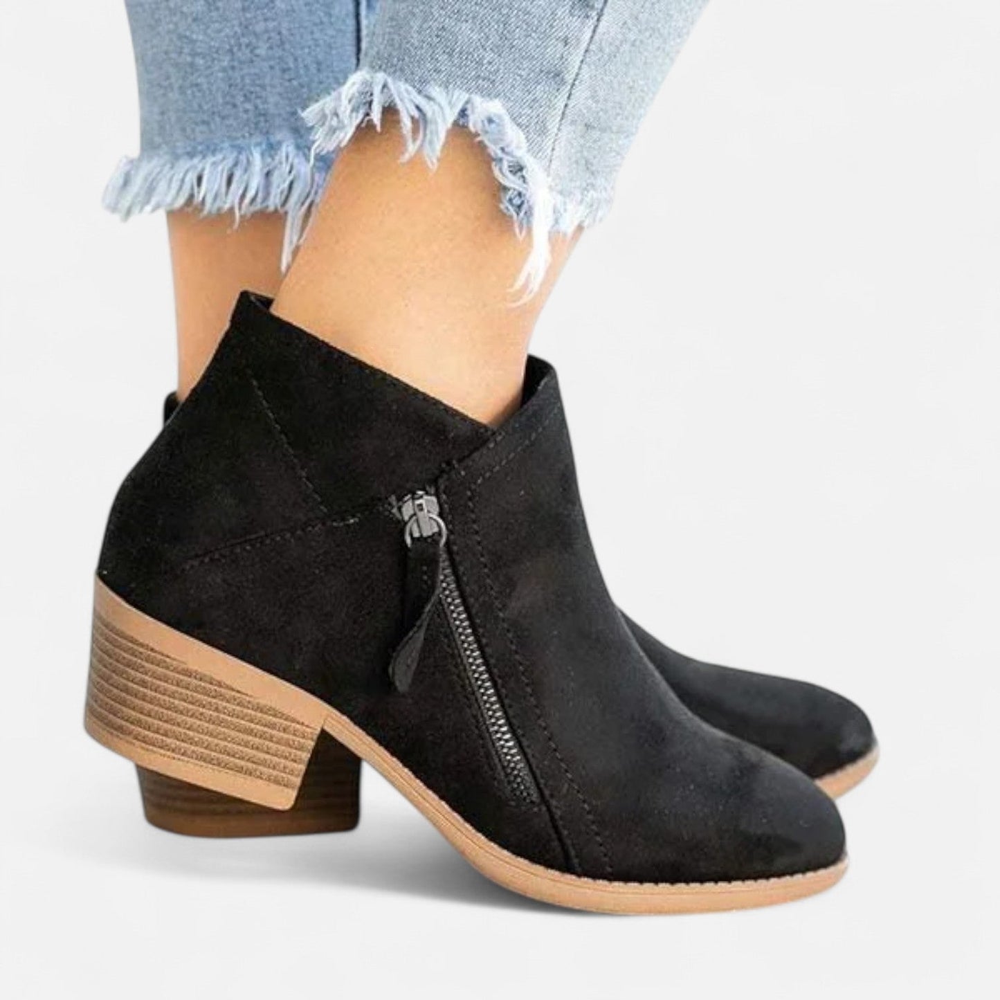 Botas Ortopédicas Mujer de Cuero Comodidad Terapéutica Elegante