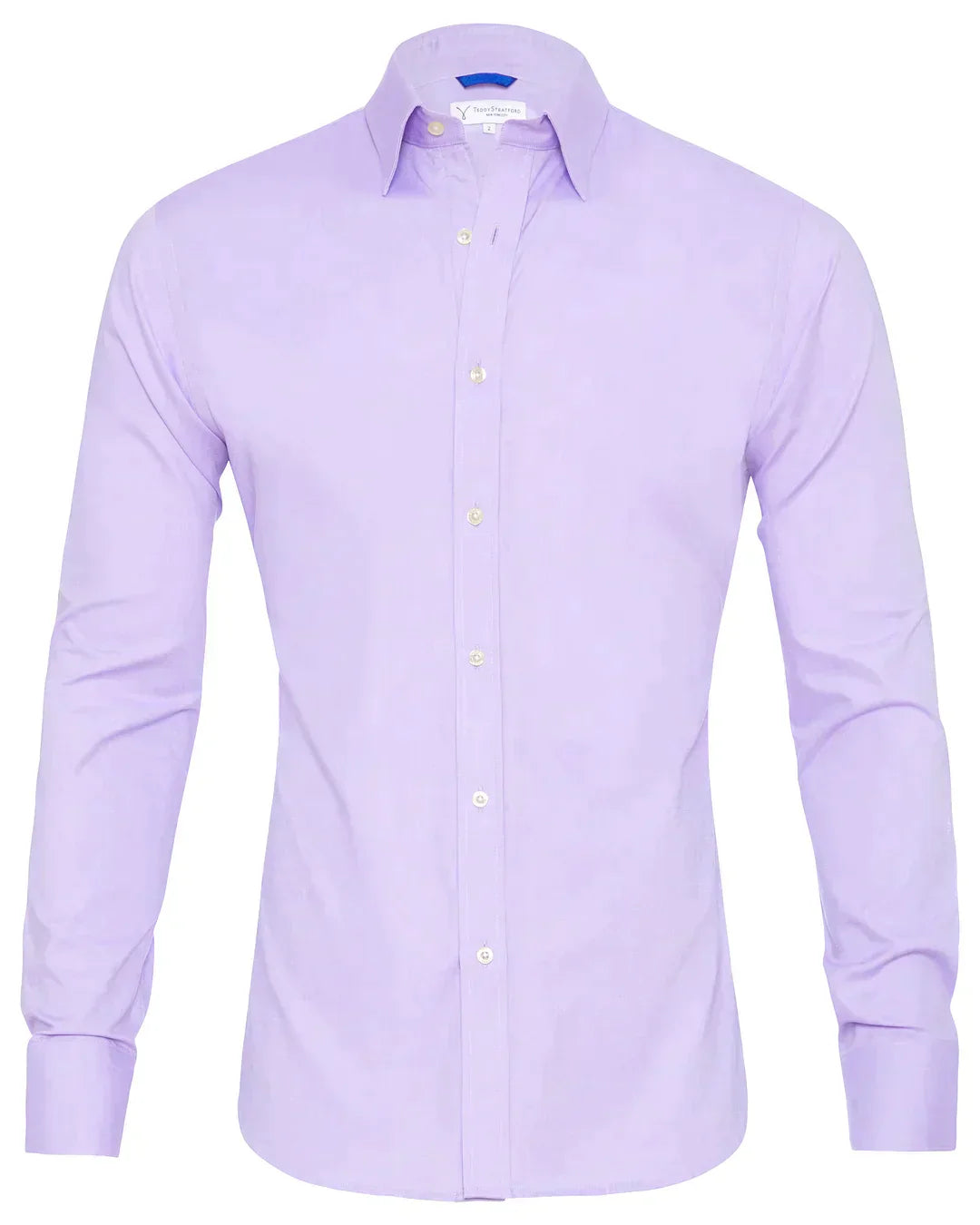 Camisa Hombre Manga Larga Cremallera Cuello Clásico