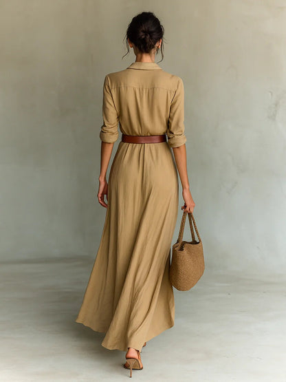 Vestido Mujer Ligero Versátil Corte Casual