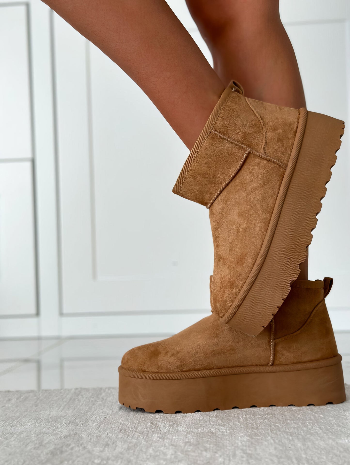 Botines Plataforma Mujer Suela Gruesa
