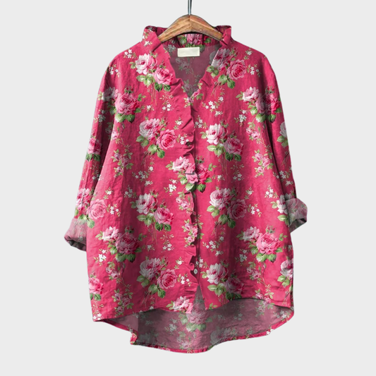 Blusa Mujer Verano Tejido Ligero Ajuste Suelto - Mavetta