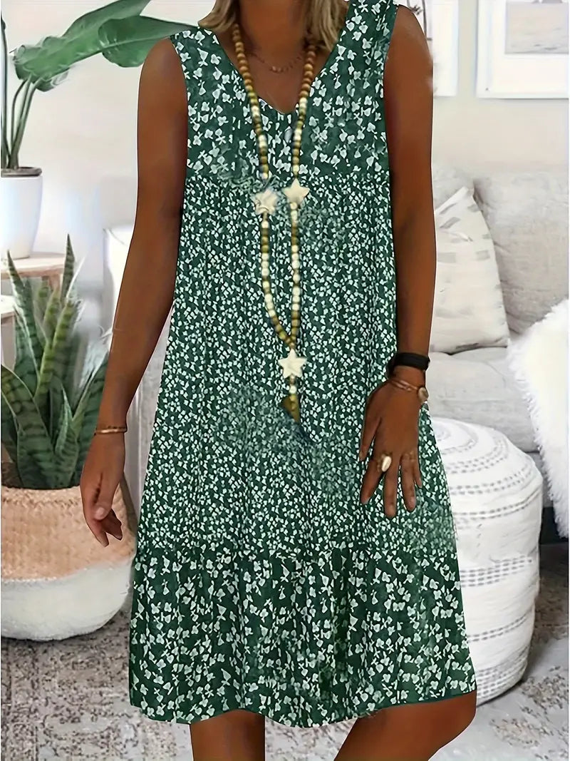 Vestido Mujer Elegante y Cómodo Manga Larga