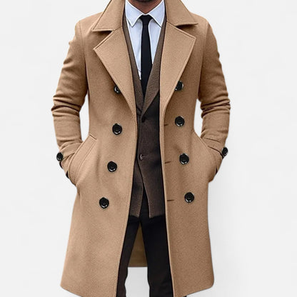 Abrigo Hombre Doble Botonadura Invierno - Mavetta