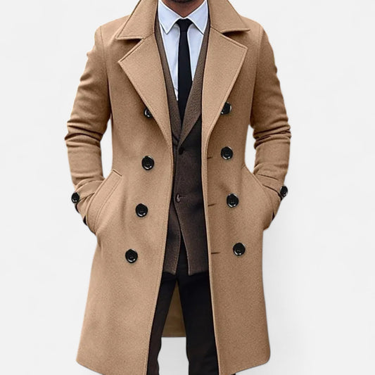 Abrigo Hombre Doble Botonadura Invierno - Mavetta