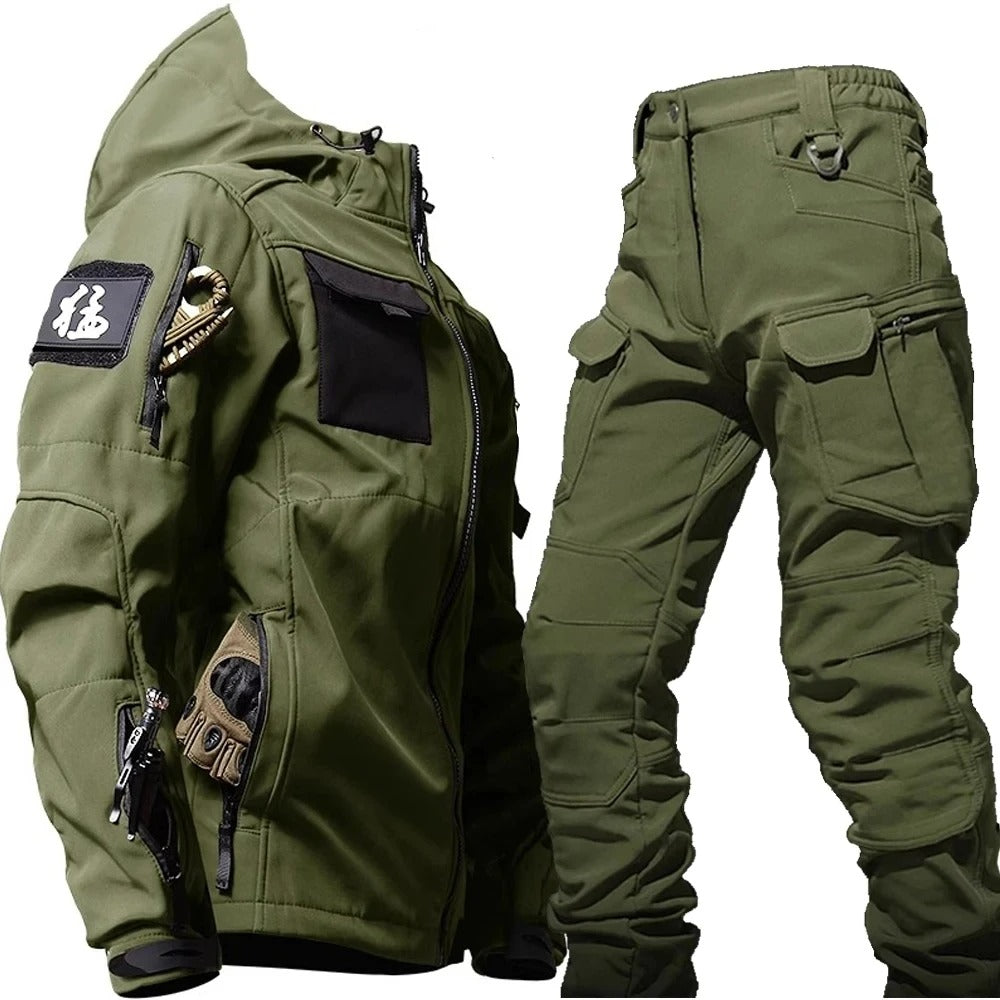 Uniforme táctico hombre impermeable para exteriores