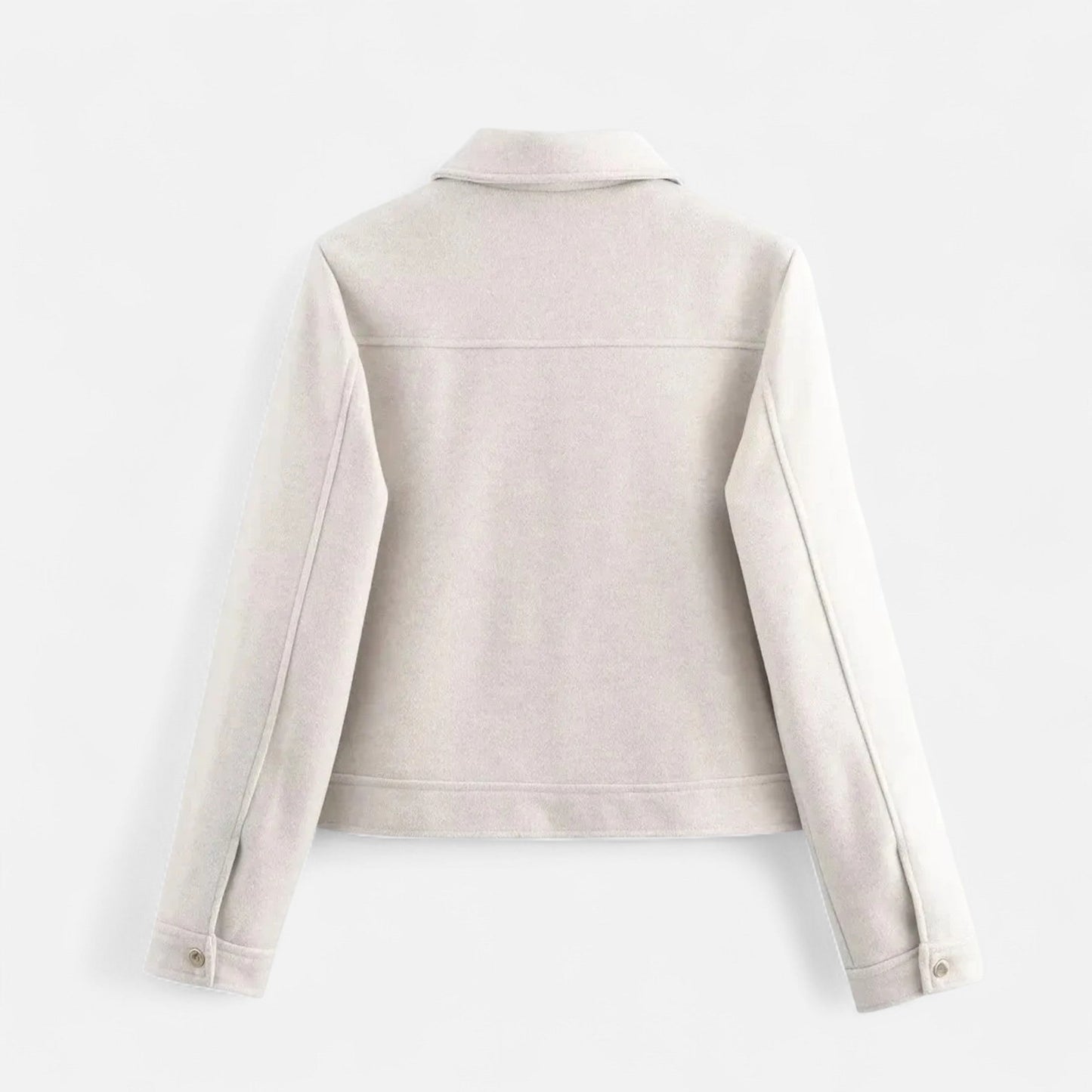 Cazadora Mujer Cuello Solapa Manga Larga