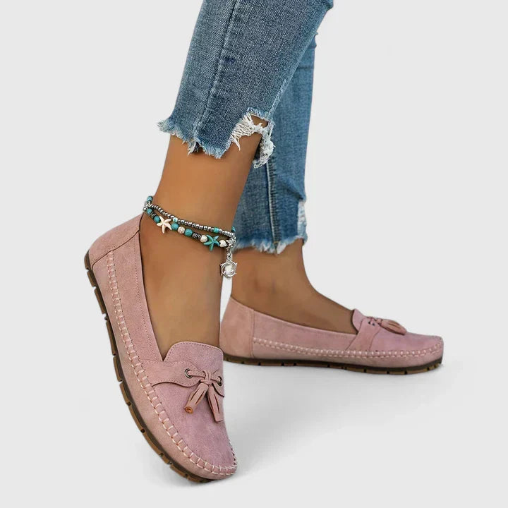 Mocasines Mujer Comodos Cuero Flexible