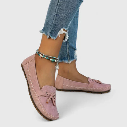 Mocasines Mujer Comodos Cuero Flexible