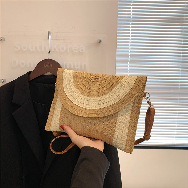 Bolso Mujer Tejido a Mano Estilo Casual