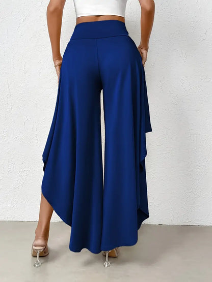 Vestido Mujer Elegante con Dobladillo Asimétrico