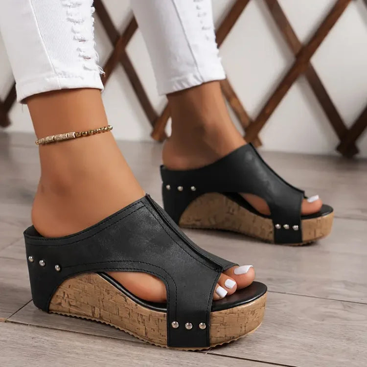 Sandalias Mujer Ortopédicas Acolchadas Comodidad Diaria
