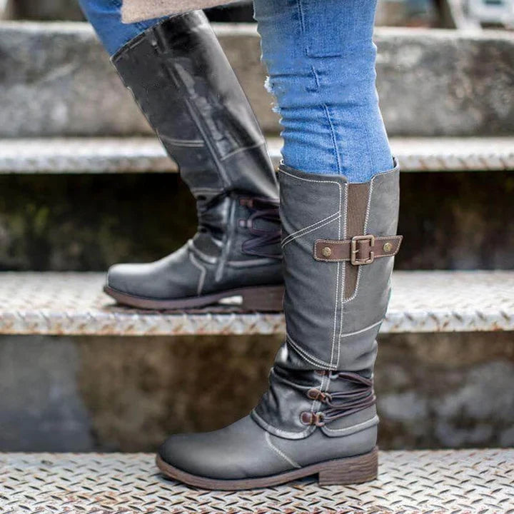 Botas Mujer Invierno Altas Tacón Medio