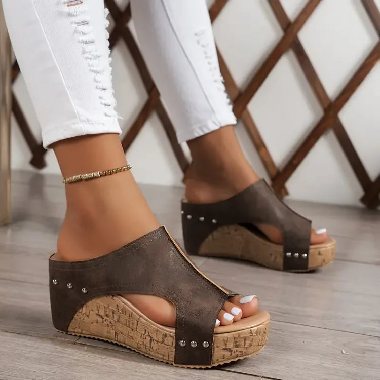 Sandalias Mujer Ortopédicas Acolchadas Comodidad Diaria