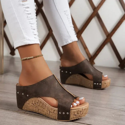 Sandalias Mujer Ortopédicas Acolchadas Comodidad Diaria