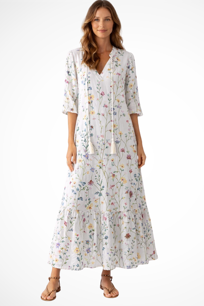 Vestido maxi mujer estilo bohemio playa