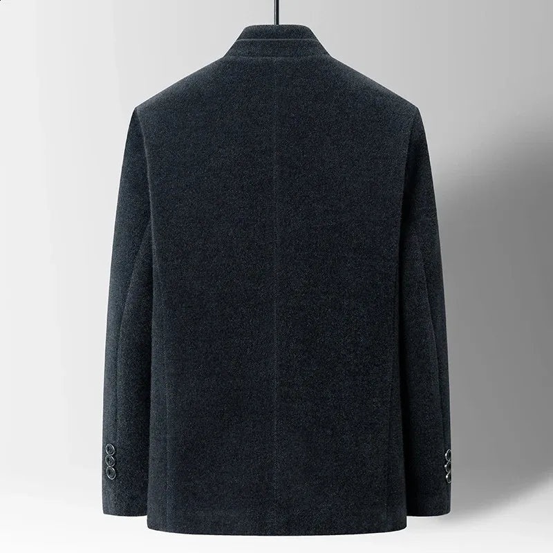 Chaqueta Hombre Acolchada Cuello Alto