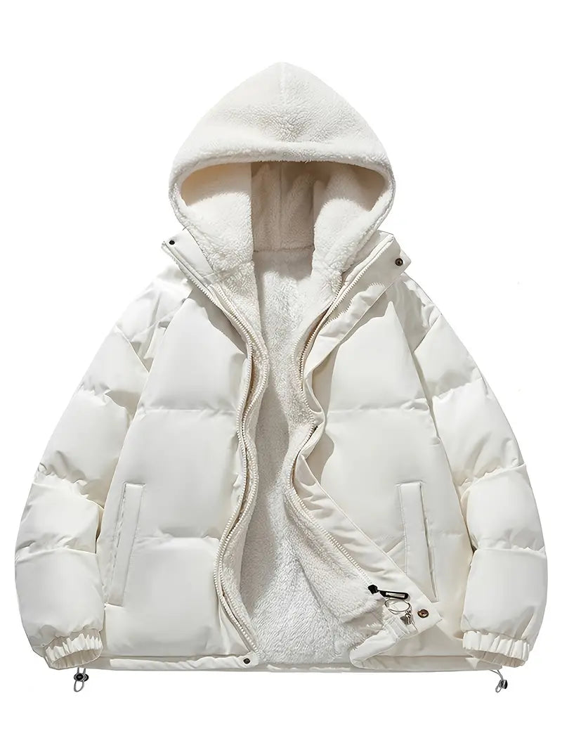 Abrigo Puffer Mujer Invierno con Capucha Acolchado - Mavetta