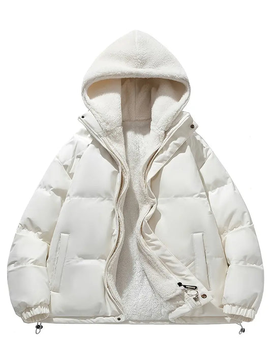 Abrigo Puffer Mujer Invierno con Capucha Acolchado - Mavetta
