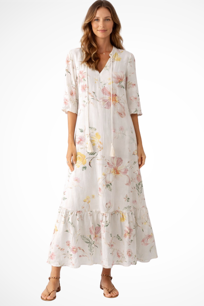 Vestido maxi mujer estilo bohemio playa
