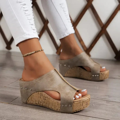 Sandalias Mujer Ortopédicas Acolchadas Comodidad Diaria
