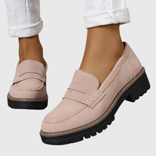Mocasines Mujer Clásicos Piel Ajuste Confortable