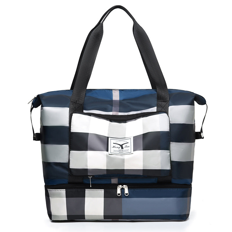 Bolsa de viaje mujer de lana ligera y grande