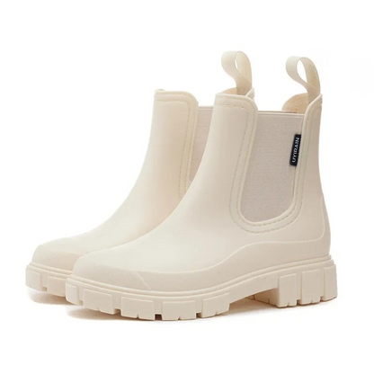 Botas Chelsea Mujer Impermeables con Tiradores