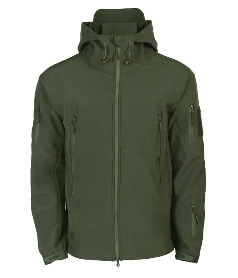 Chaqueta Hombre Impermeable Supervivencia Exterior Resistente