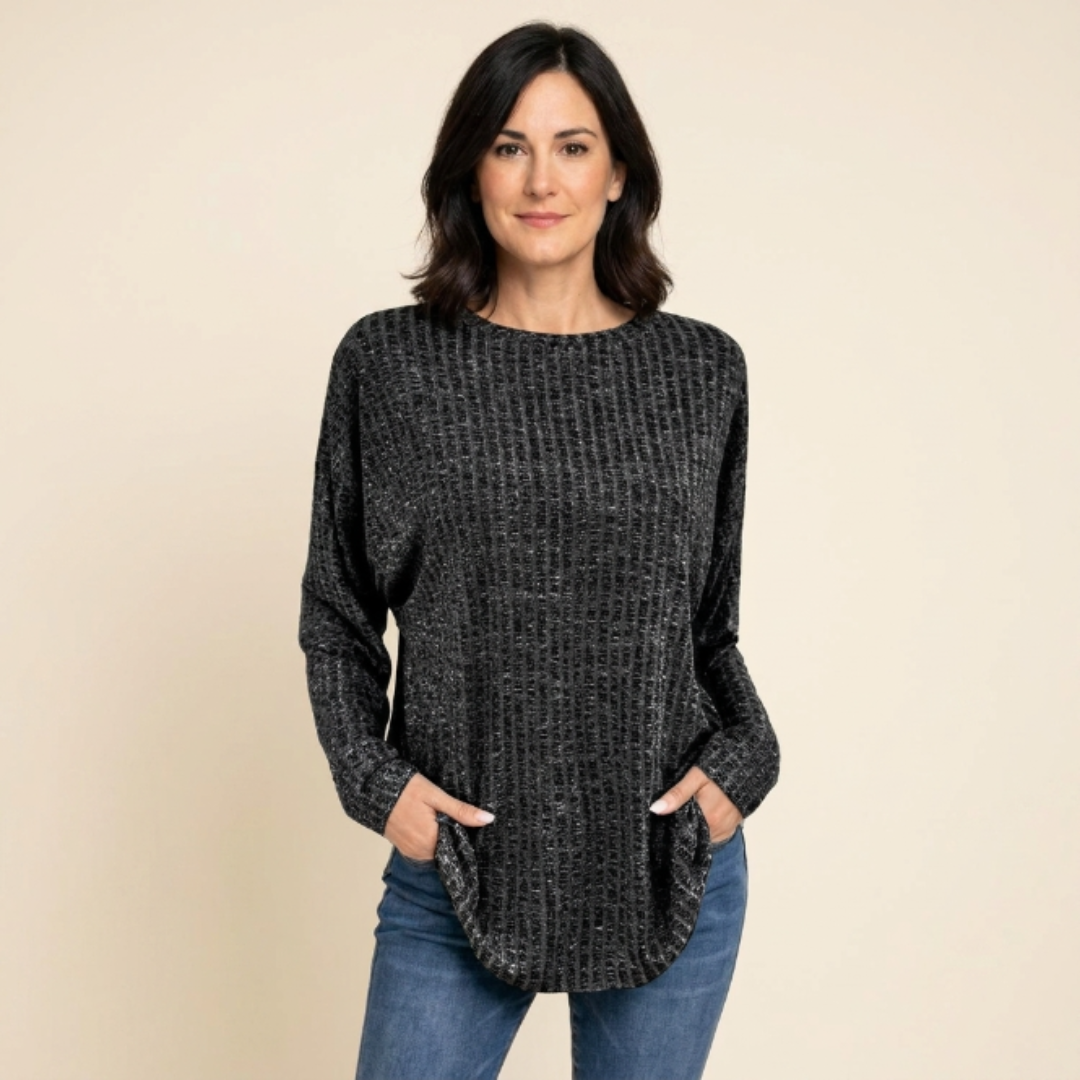 Jersey clásico Mujer de punto manga larga - Mavetta